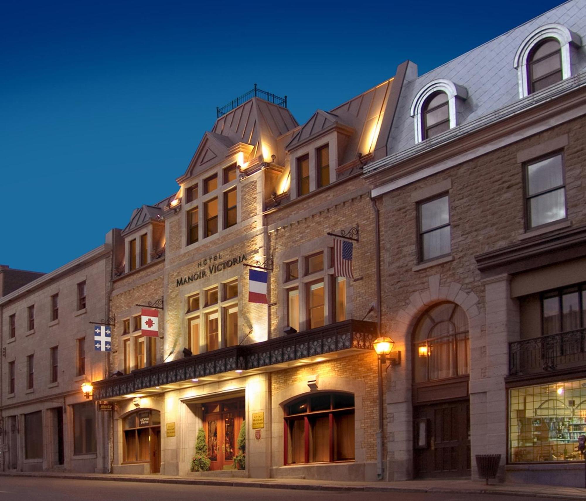 Hotel Manoir Victoria Quebec City Exterior photo